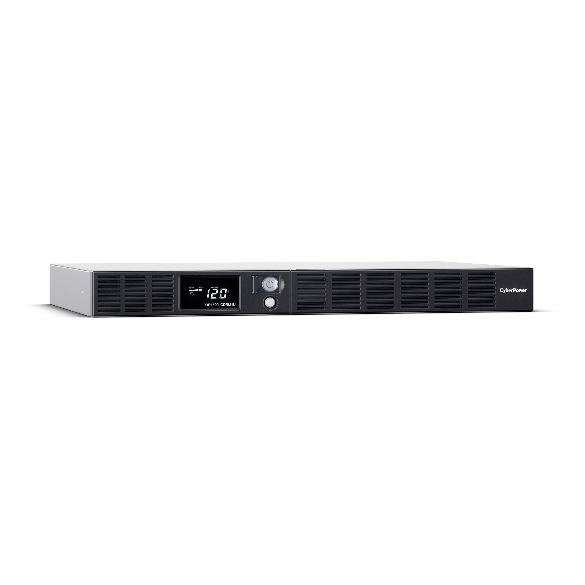 CYBERPOWER - OR1500LCDRM1U - 1500VA/900W 1U Rackmount UPS, 6 NEMA 5-15R Outlets, NEMA 5-15P Plug, 10 Ft. Cord, LCD, AVR, USB, Relay, SNMP, PowerPanel Business Software, 3 Year Warranty