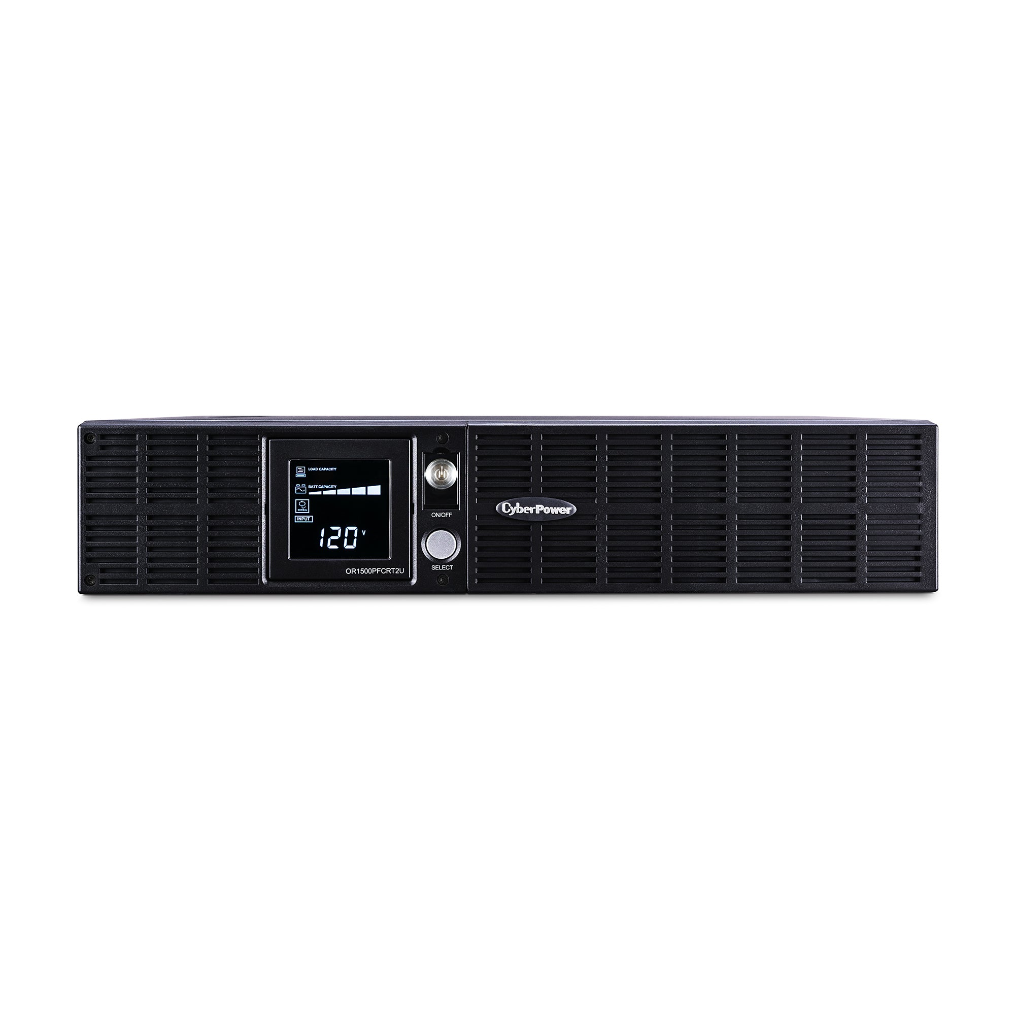 CYBERPOWER - OR1500PFCRT2U - 1500VA/1050W Rack/Tower UPS with 8 outlets Sine Wave output AVR and LCD