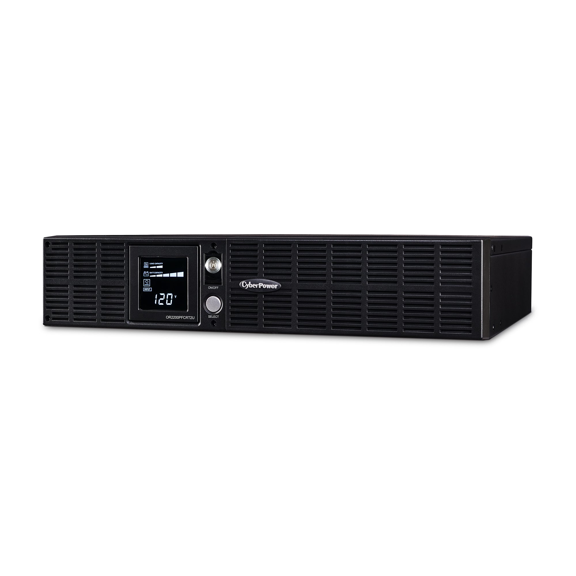 CYBERPOWER - OR2200PFCRT2U - 2000VA/1540W Rack/Tower UPS with 8 outlets Sine Wave output AVR and LCD