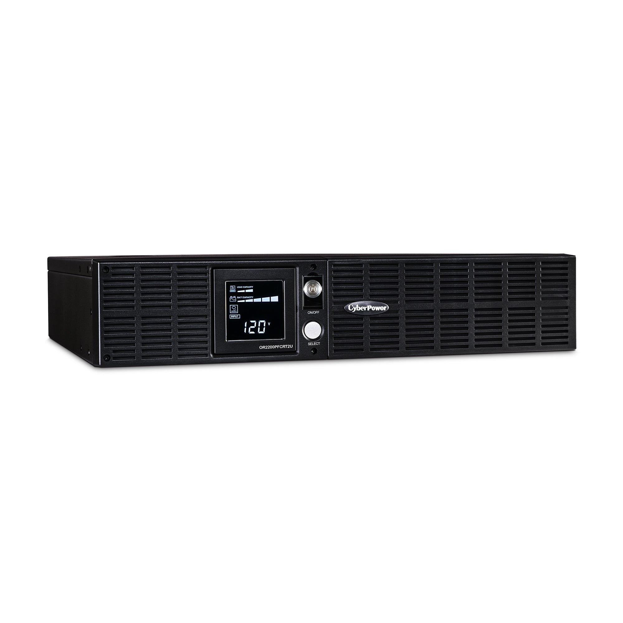 CYBERPOWER - OR2200PFCRT2U - 2000VA/1540W Rack/Tower UPS with 8 outlets Sine Wave output AVR and LCD