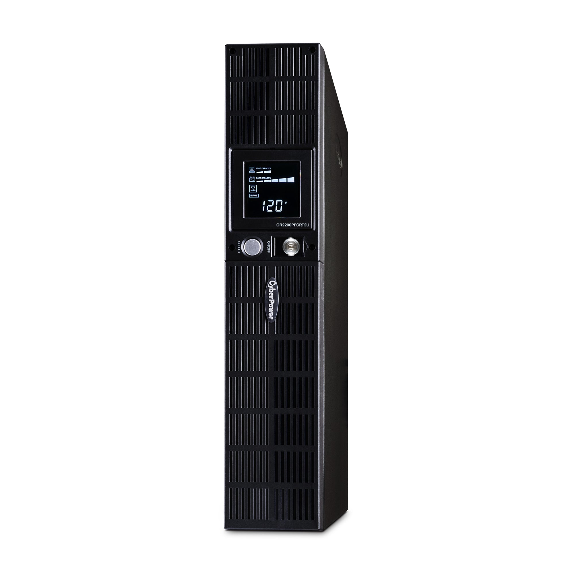 CYBERPOWER - OR2200PFCRT2U - 2000VA/1540W Rack/Tower UPS with 8 outlets Sine Wave output AVR and LCD