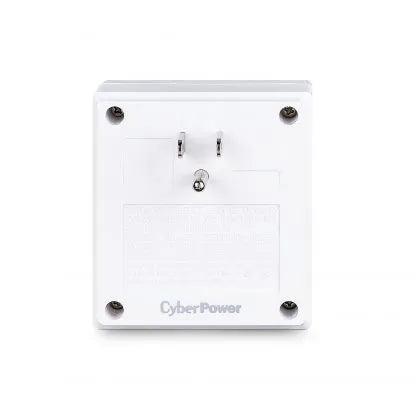 CYBERPOWER - P2WU - 2-Outlet Surge Protector with 3 USB 4.2A Type A, 500 Joules, Wall Tap, White, $50,000 CEG