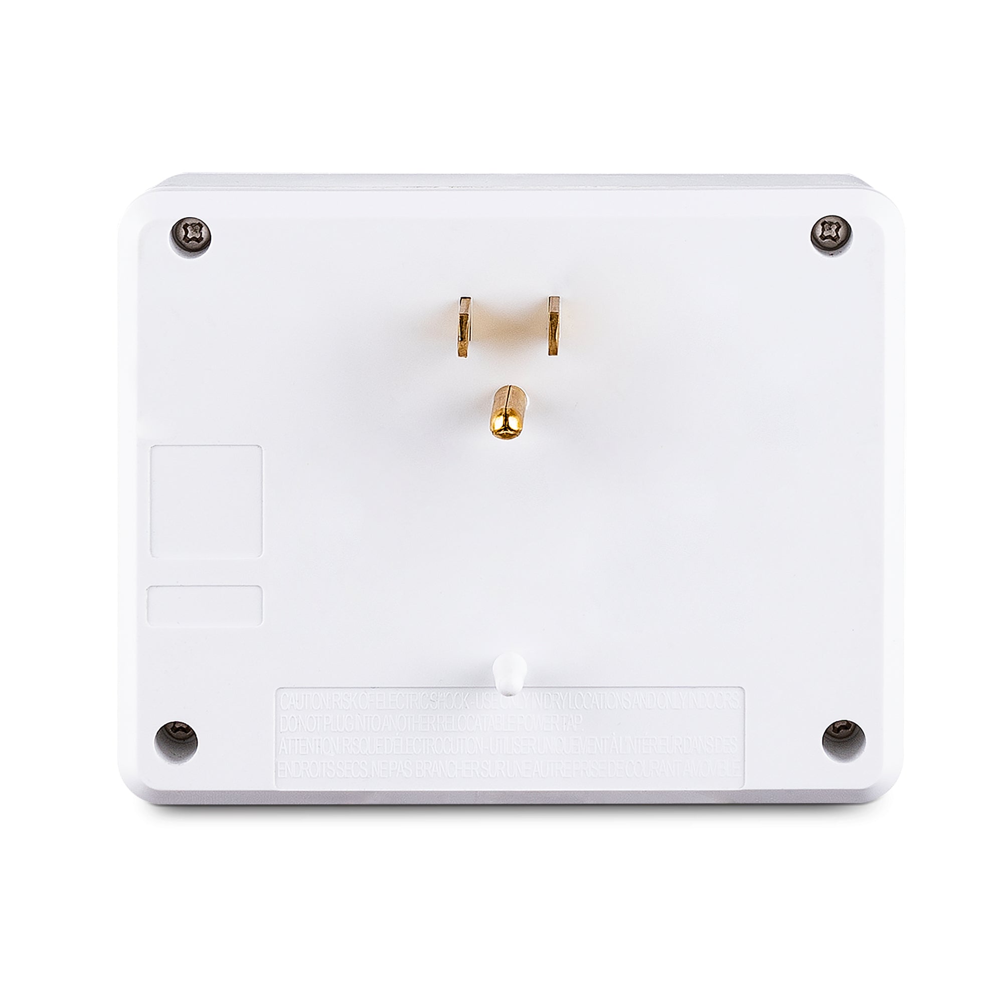 Cyber Power - P3WUH - 3 AC Outlet Wall Tap 125V with 4 USB 3.4A Charging Ports Glow Colors