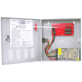 SECO-LARM - PC-U0405-PULQ - Switching CCTV Power Supply 4 Outputs, 5 Amps, PTC fuses, individual status LEDs for Each Output