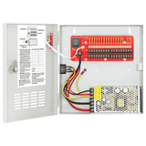 SECO-LARM - PC-U1810-PULQ - Switching CCTV Power Supply 18 Outputs, 10 Amps, PTC Fuses, Individual Status LEDs for Each Output