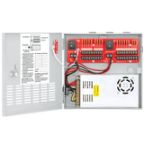 SECO-LARM - PC-U1820-PULQ - Switching CCTV Power Supply 18 Outputs, 20 Amps, PTC Fuses, Individual Status LEDs for Each Output