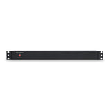 Cyber Power - PDU15B10R - 15A (Derated to 12A), 120 V, 50Hz/60Hz, NEMA 5-15P plug, 10 NEMA 5-15R, 1U Rackmount, 15 ft Cord, Limited lifetime warranty