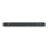 Cyber Power - PDU15B2F8R - 15A (Derated to 12A), 120 V, 50Hz/60Hz, NEMA 5-15P plug, 10 NEMA 5-15R, 1U Rackmount, 15 ft cord, Limited lifetime warranty