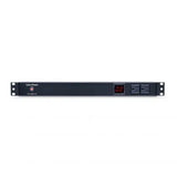 Cyber Power - PDU15M2F10R - 15A (Derated to 12A), 120 V, 50Hz/60Hz, NEMA 5-15P plug, 12 NEMA 5-15R, 1U Rackmount, 15 ft Cord, Limited Lifetime Warranty