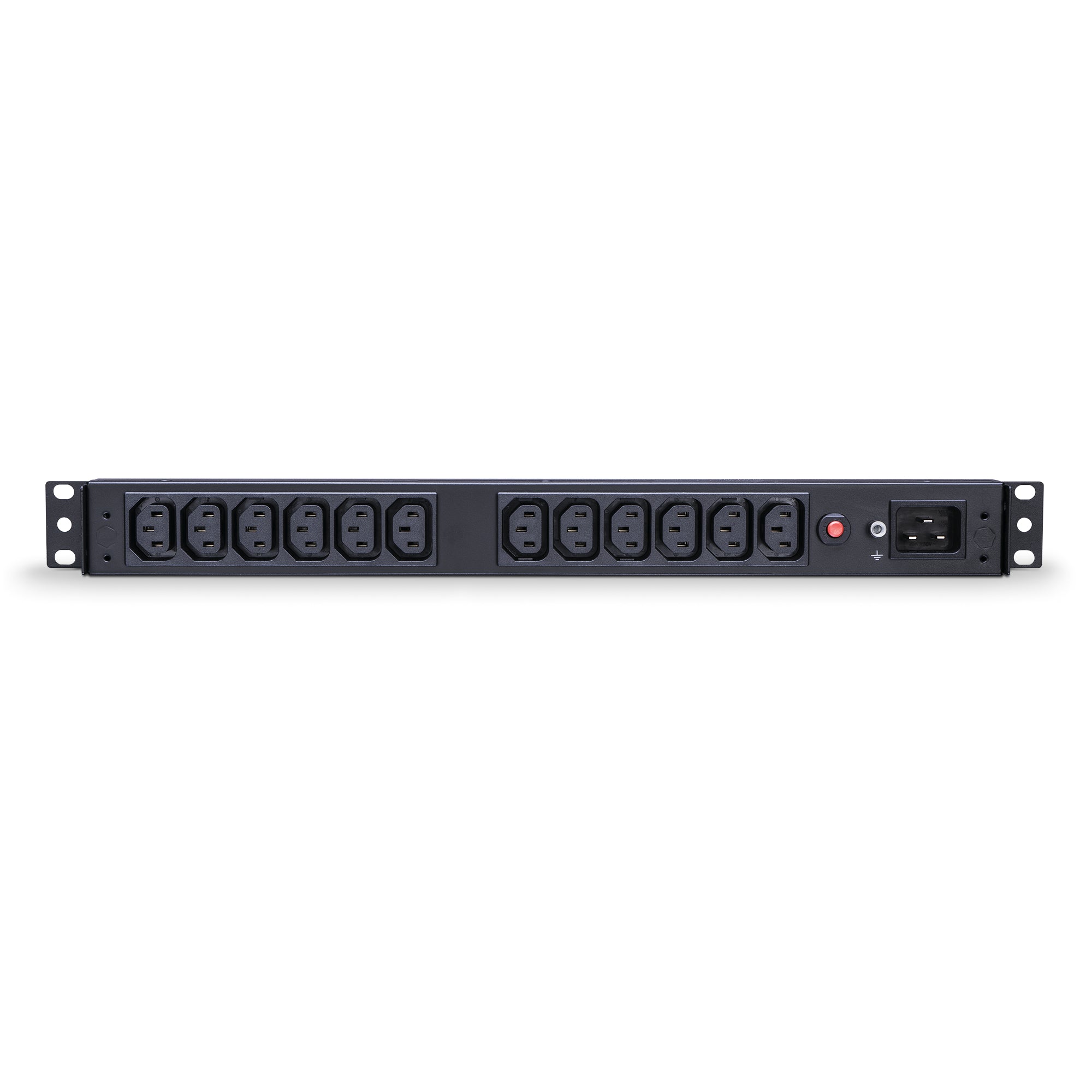 Cyber Power - PDU20BHVIEC12R - 20A (Derated to 16A), 208 - 230 V, 50Hz/60Hz, IEC-320 C20 plug, 12 IEC-320 C13, 1U Rackmount