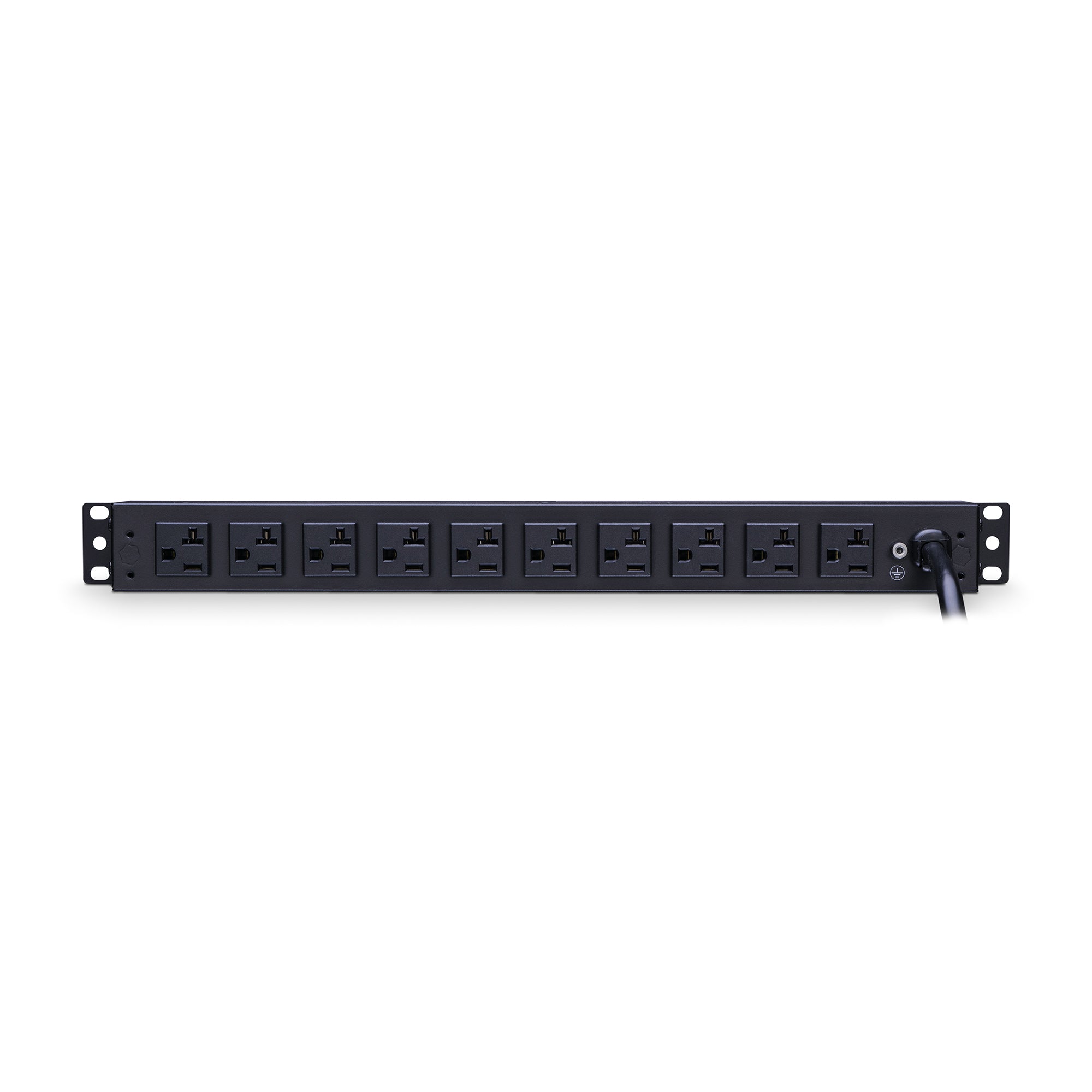 Cyber Power - PDU20BT6F10R - 20A (Derated to 16A), 120 V, 50Hz/60Hz, NEMA L5-20P plug, 16 NEMA 5-20R, 1U Rackmount