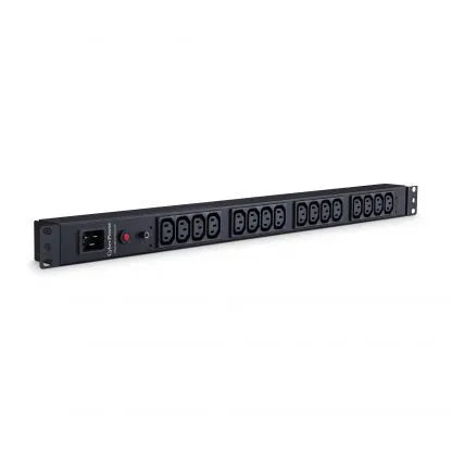 Cyber Power - PDU20BVHVIEC16F - 20A (Derated to 16A), 200 - 230 V, 50Hz/60Hz, IEC-320 C20 plug, 16 IEC-320 C13, 0U Rackmount, 10 ft cord, Limited lifetime warranty