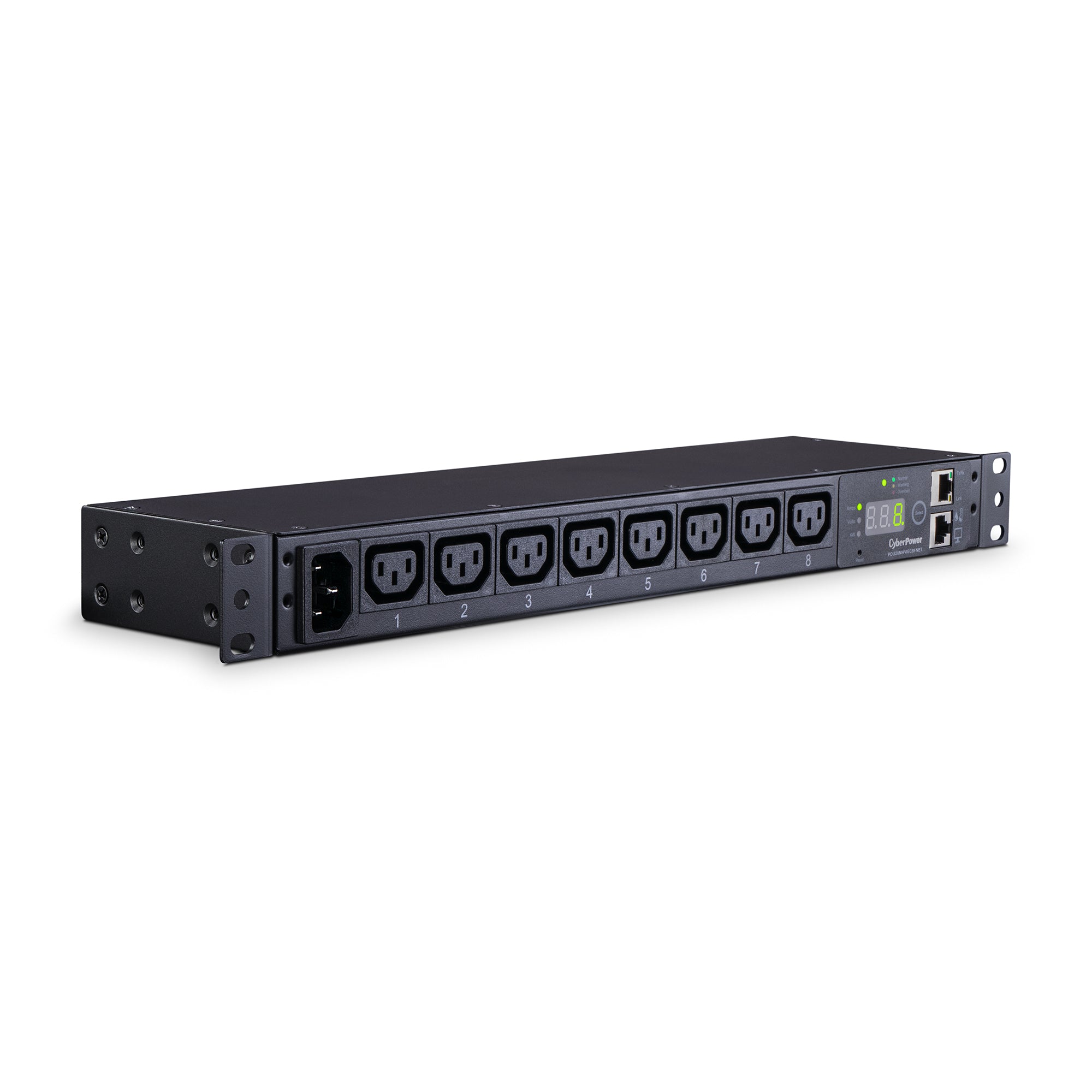 Cyber Power - PDU20MHVIEC8FNET - 20A (Derated to 16A), 200 - 240 V, 50Hz/60Hz
