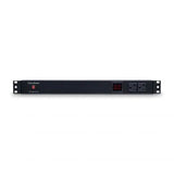Cyber Power - PDU20MT2F10R - 20A (Derated to 16A), 120 V, 50Hz/60Hz, NEMA L5-20P plug, 12 NEMA 5-20R, 1U Rackmount, 15 ft Cord, Limited Lifetime Warranty