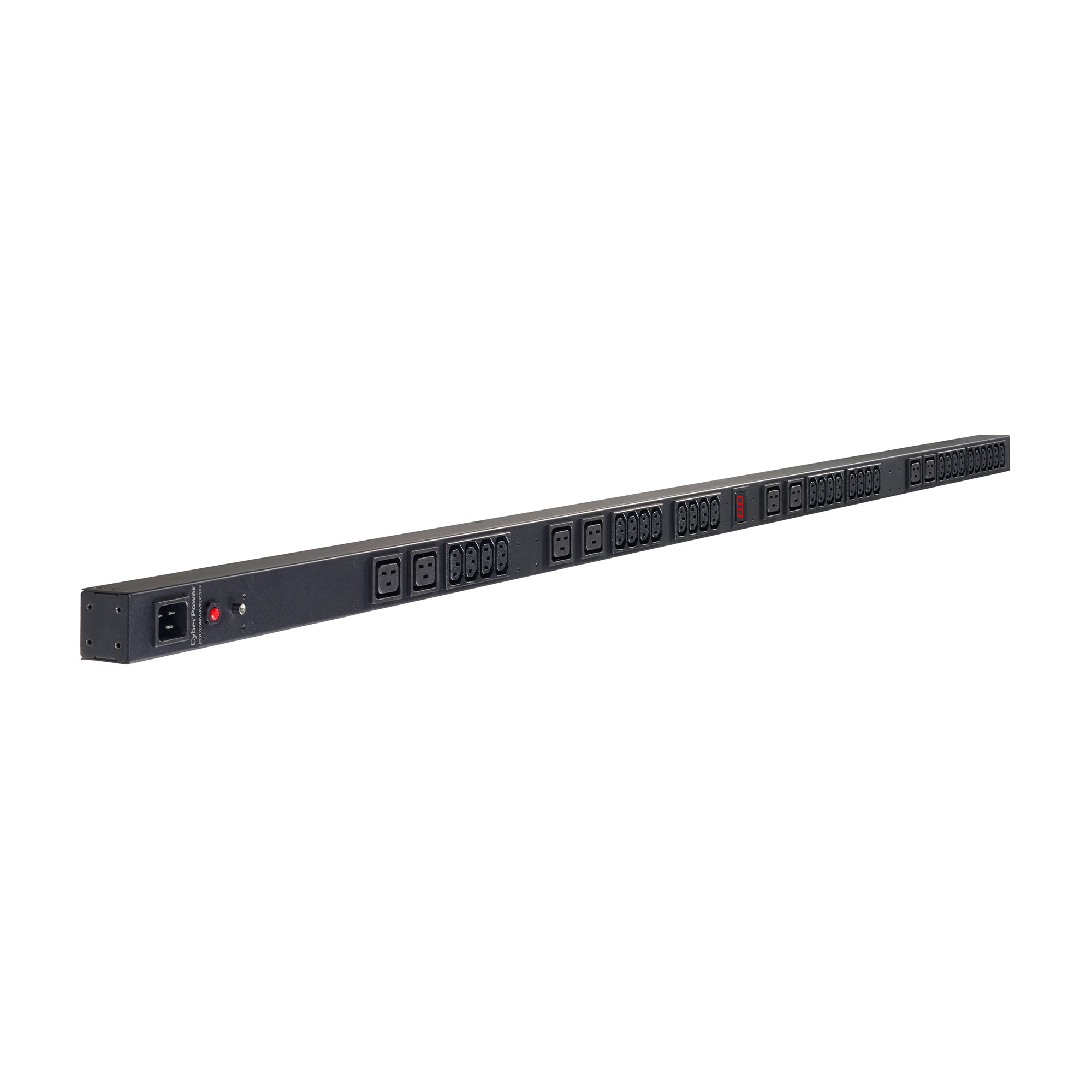 Cyber Power - PDU20MVHVIEC38F - 20A (Derated to 16A), 200 - 230 V, 50Hz/60Hz, IEC-320 C20 plug, 38 IEC-320, 0U Rackmount