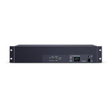Cyber Power - PDU24007 - Metered ATS PDU, 30A (Derated to 24A), 200-240V, 2x L6-30P Plugs w/10 Ft Cords, 19 Outlets (16 x C13 + 2 x C19 + 1 x L6-30R), 2U Rackmount, 3 Year Warranty