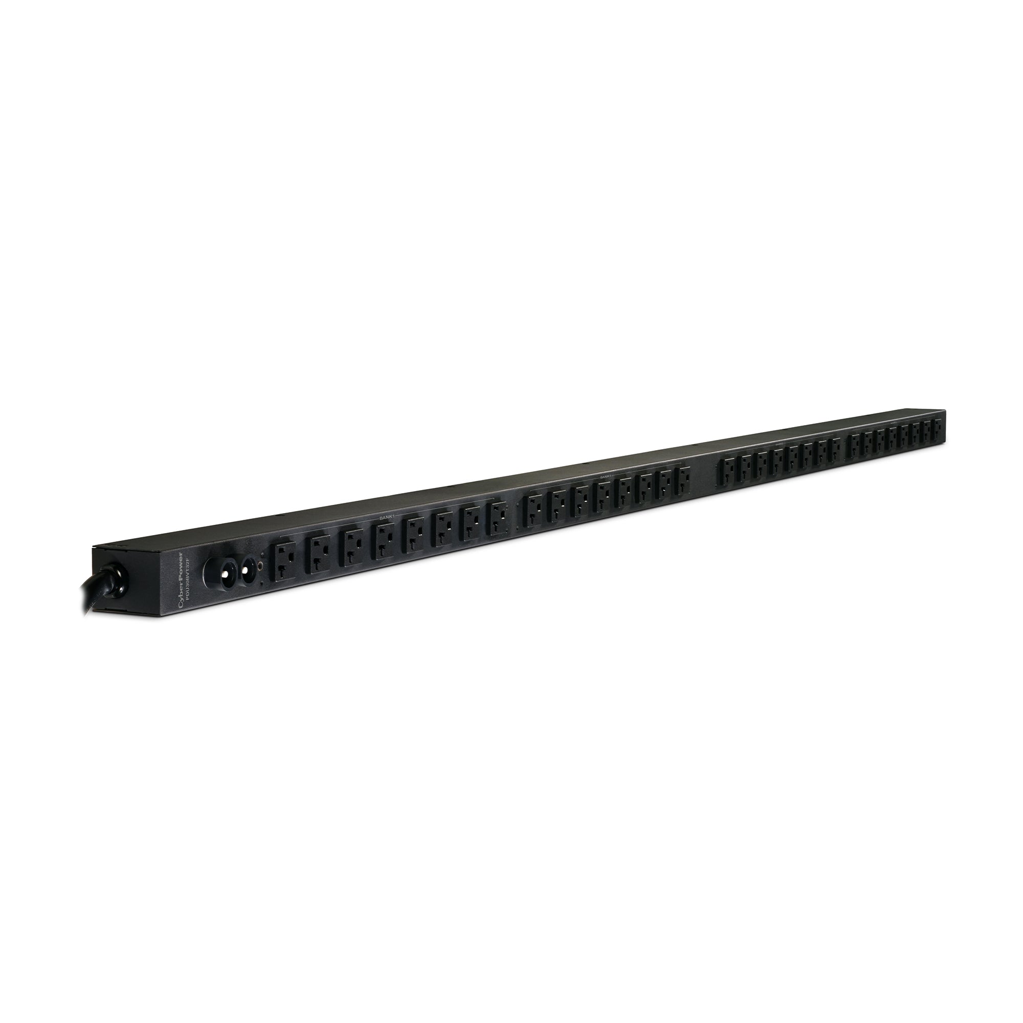 Cyber Power - PDU30BVT32F - 30A (Derated to 24A), 120 V, 50Hz/60Hz, NEMA L5-30P plug, 32 NEMA 5-20R, 0U Rackmount