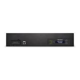 Cyber Power - PDU30MHVT19AT - 30A (Derated to 24A), 200 - 240 V, 2x L6-30P plugs, 19 rear, IEC-320 C13 (16) / C19 (2), NEMA L6-30R (1), 2U Rackmount, 10 ft cord