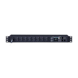 Cyber Power - PDU31001 - Monitored PDU 15A 120V (8) 5-15R Outlets NEMA 5-15P 12ft Cord SNMP 1U