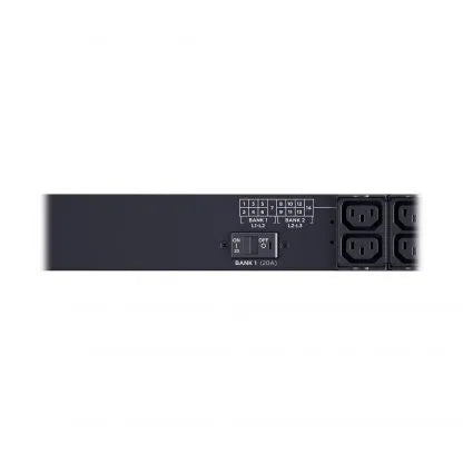 Cyber Power - PDU33105 - 3-Phase Monitored PDU, 120V/208V, 30A, 0U, (2) 5-20R + (36) C13 + (6) C19, NEMA L21-30P