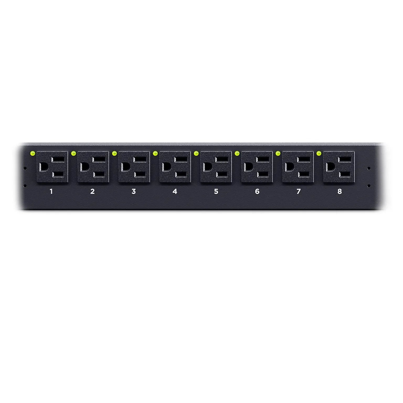 CYBERPOWER - PDU41116 - 15A (Derated to 12A), 120 V, 50Hz/60Hz, NEMA 5-15P plug, 16 NEMA 5-15R, 0U Rackmount, 10 ft cord, 3 year warranty