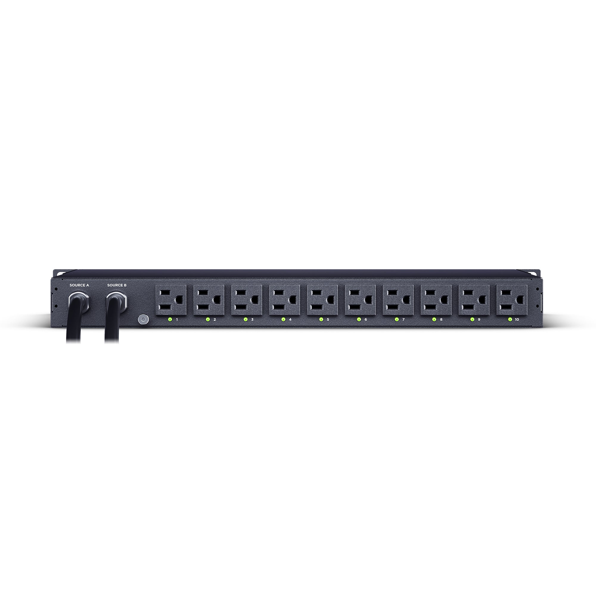 Cyber Power - PDU44001 - Single Phase 100 - 120 VAC 15A Switched ATS PDU
