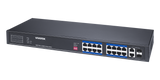 Vivotek - AW-FGT-180P-250 - Unmngd 8-Port 802.3at POE 10/100Mbps Sw 2-Port GbE Uplink