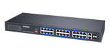 Vivotek - AW-FGT-260P-370 - Unmngd 16-Port 802.3at POE 10/100Mbps Sw 2-Port Uplink