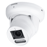 Vivotek - IT9389-HTVW-V3 - V-Series 5MP AI Outdoor Deterrence Turret 2.8-12mm w/ Spkr
