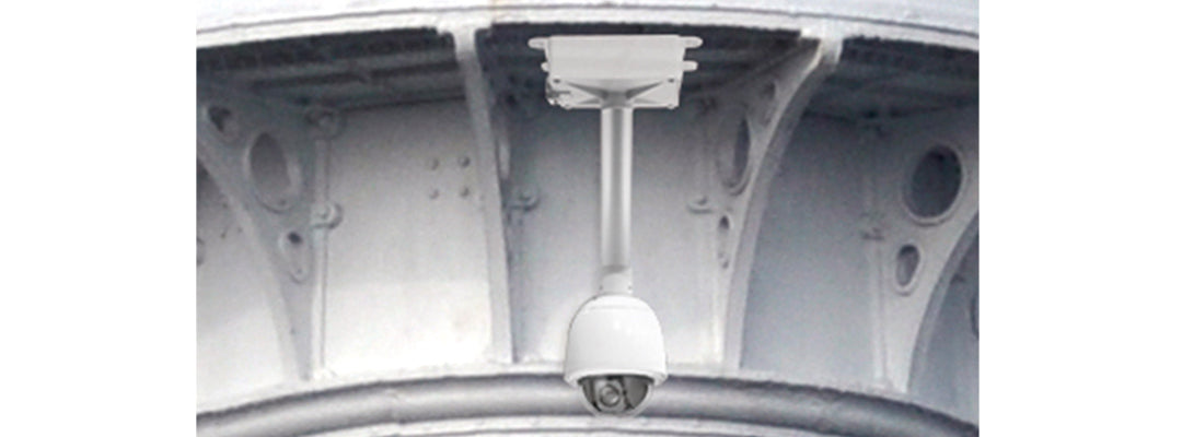 Lilin - PIH-520HBW - Outdoor Pendant Bracket and Box for Outdoor PTZ Domes, White Color, IPS4184, IPS4204, IPS4304, IPS8364