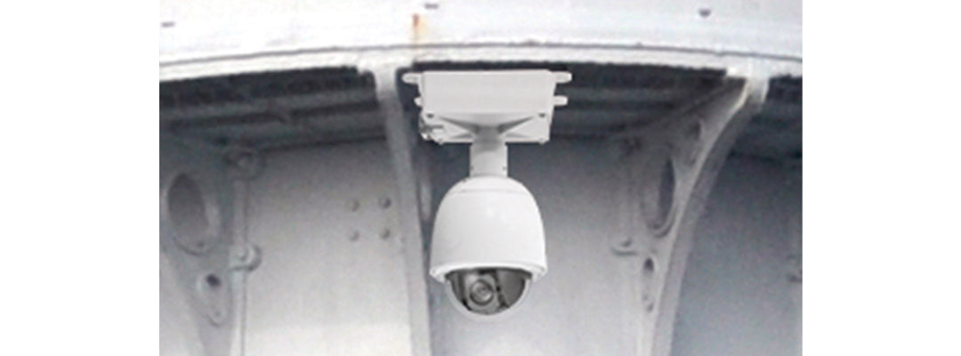 Lilin - PIH-520HBW - Outdoor Pendant Bracket and Box for Outdoor PTZ Domes, White Color, IPS4184, IPS4204, IPS4304, IPS8364