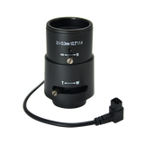 ACTi - PLEN-2200 - Vari-focal f3.1-13.3mm, DC Iris F1.4-4.0, Manual Focus, CS Mount Lens