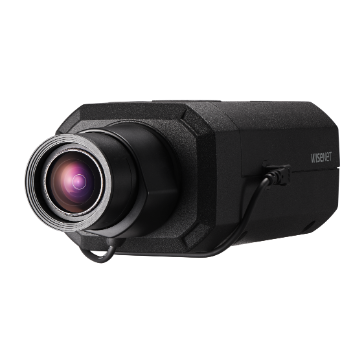 Hanwha - PNB-A9001 - 4K AI Network Box Camera, Max. 4K resolution, 0.03Lux@F1.2(Color), Day & Night(ICR), WDR(120dB) H.265, H.264, MJPEG codec, WiseStreamⅡ, WiseStreamⅢ (Using AI engine), Video Analytics based on AI [ Object detection and classificat