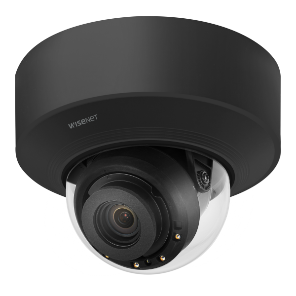 Hanwha - PND-A6081RV - 2MP Network AI IR Dome Camera, Max. 2MP resolution, Up to 120fps, 0.007Lux@F1.3 (Color), 0Lux (B/W, IR LED on), IR Viewable Length 40m(131.23ft), Wise IR, Day & Night (ICR), WDR (120dB), WiseNRⅡ (Using AI engine), H.265, H.264,