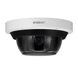 Hanwha - PNM-9085RQZ1 - Wisenet P series network vandal outdoor Multi-sensor Multi-Directional dome camera, 5MP x 4ch multi-directional camera, Motorized PTRZ support, Max. 30fps@5MP(H.265, H.264), 4.13~9.4mm(2.3x) motorized varifocal lens, IR viewab