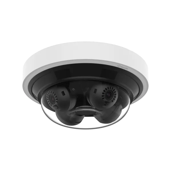 Hanwha - PNM-C16013RVQ - Wisenet P series network vandal outdoor mini Multi-Directional camera 4CH x 4MP @ 15FPS, Fix Lens 3.19mm (FoV H: 97°, V: 54°), triple codec H.265/H.264/MJPEG, 120dB WDR; IR viewable length 20m (65.6ft), USB port for easy inst