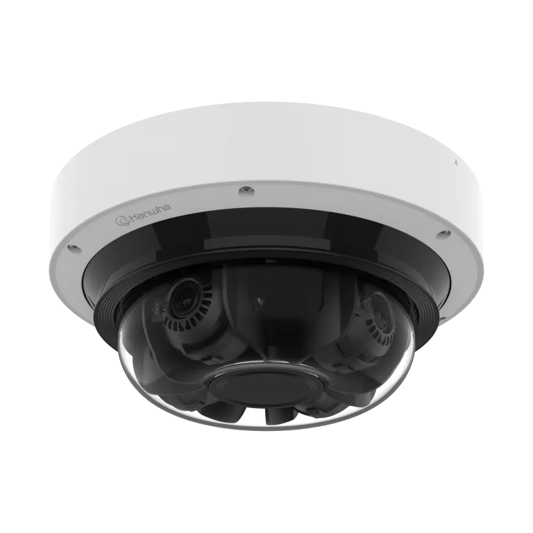Hanwha - PNM-C16083RVQ - 4MP x 4 AI IR Multi-directional Dome