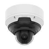 Hanwha - PNM-C19183RVTP - Wisenet P series network vandal outdoor Multi-Directional camera, 3CH x 5MP @ 30FPS and 4MP PTZ 18x Zoom, 3CH Fix Lens 2.4mm (FoV H: 123°, V: 91°), 120dB WDR; IR viewable length 15m(49ft), Analytics events based on AI engine