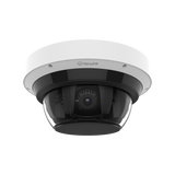 Hanwha - PNM-C32083RQZ - Wisenet P series network vandal outdoor Multi-Directional camera [AI ON] 4CH x 8MP @ 15FPS / [AI OFF] 4CH x 8MP @ 20FPS, Motorized Varifocal Lens with PTRZ function 4.38~9.33mm (FoV H: 112.1°~47.5°, V: 58°~26.6°), triple code