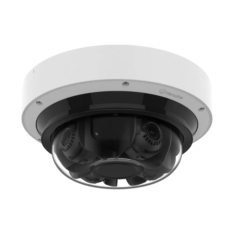 Hanwha - PNM-C32083RVQ - 4K x 4 AI IR Multi-directional Dome