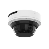 Hanwha - PNM-C32084RQZ-8XE256G-LU - Wisenet P series network vandal outdoor Multi-Directional camera [WiseAI ON] 4CH x 8MP @ 15FPS / [WiseAI OFF] 4CH x 8MP @ 20FPS, Motorized Varifocal Lens 4.38~9.33mm (FoV H: 112.1°~47.5°, V: 58°~26.6°) with PTRZ fu