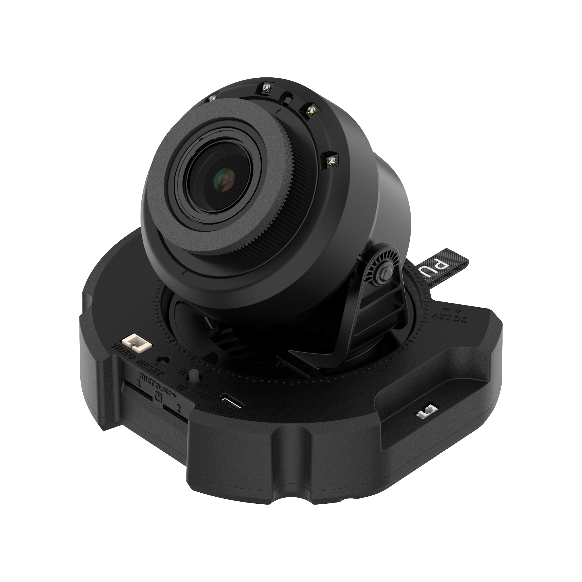 Hanwha - PNV-A9081RX - 4K Network AI IR Outdoor Camera Module, Max. 4K resolution @ 30FPS, 0.05Lux@F1.6 (Color), 0Lux (B/W, IR LED on), Day & Night(ICR), 4.5~10mm(2.2x) motorized varifocal lens, WDR(120dB) H.265, H.264, MJPEG codec, WiseStreamⅡ, Wise