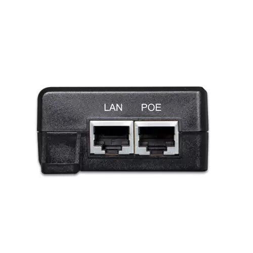 PLANET - POE-165 - Single-Port Multigigabit 802.3at PoE+ Injector - 30W (All-in-one Pack, 10M/100M/1G/2.5G/5G speed)