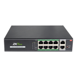 ZKTeco USA - POE 8-Port Switch - 8 Ports 10/100Mbps PoE Switch
