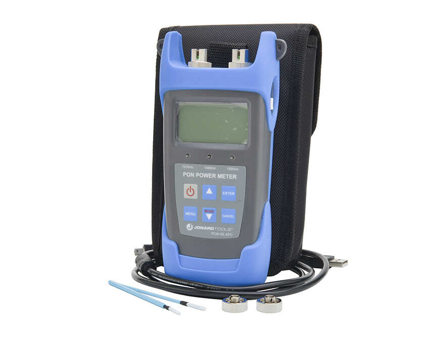 Jonard Tools - PON-55 - Passive Optical Network Power Meter for BPON/EPON/GPON, APC