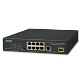 Acti - PPSW-0102 - PLANET FGSD-1011HP 8-Port 802.3at PoE Switch (PoE Budget 120W)