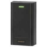 SECO-LARM - PR-3125-PQ - Stand-Alone Single-Gang Wiegand Proximity Reader – 1000 Users, EM 26 bits, EM 125 kHz, Outdoor rated – IP66, Extreme cold tolerance to -40° F (-40° C), 9~24 VDC Operation, Sturdy black ABS plastic housing