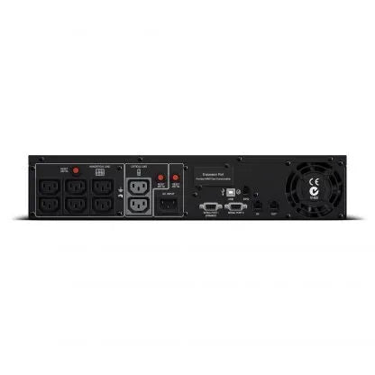 CYBERPOWER - PR1000ELCDRT2U - 1000VA/700W 230V Sinewave 8 IEC outlet, AVR LCD AVR Rackmount, 3 year warranty