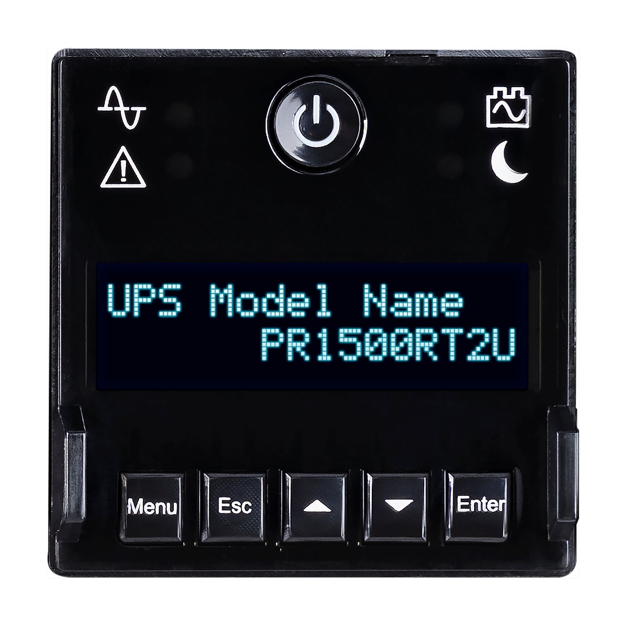 Cyber Power - PR1500RT2UN - UPS SYSTEMS New Smart App 1500VA/1500W, Sine Wave, 2U, NEMA 5-15P, 10 Ft Cord