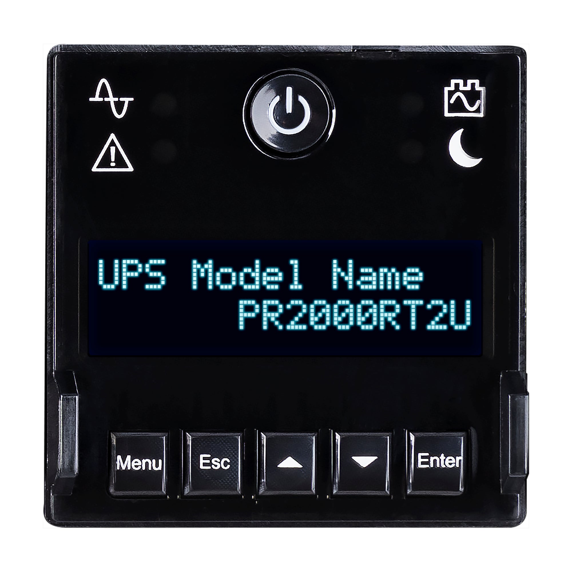 Cyber Power - PR2000RT2UN - UPS SYSTEMS New Smart App, 2000VA/2000W, Sine Wave, 2U, NEMA 5-20P, 10 Ft Cord
